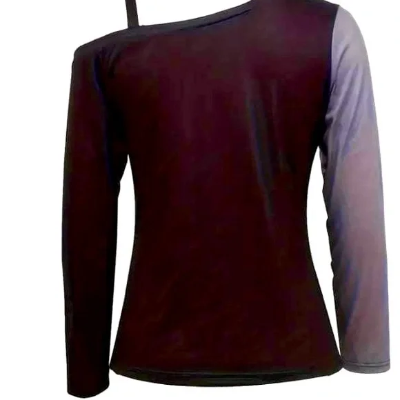 Stylish Abstract Print T-Shirt chain motif - Picture 3 of 3